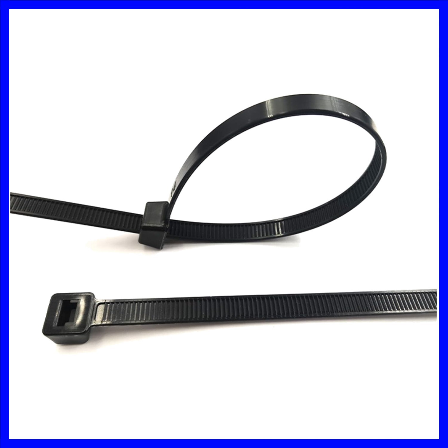 Heavy Duty Zip Ties, Black, 24 Inch Large Cable Ties, 200 lbs Tensile Strengt...