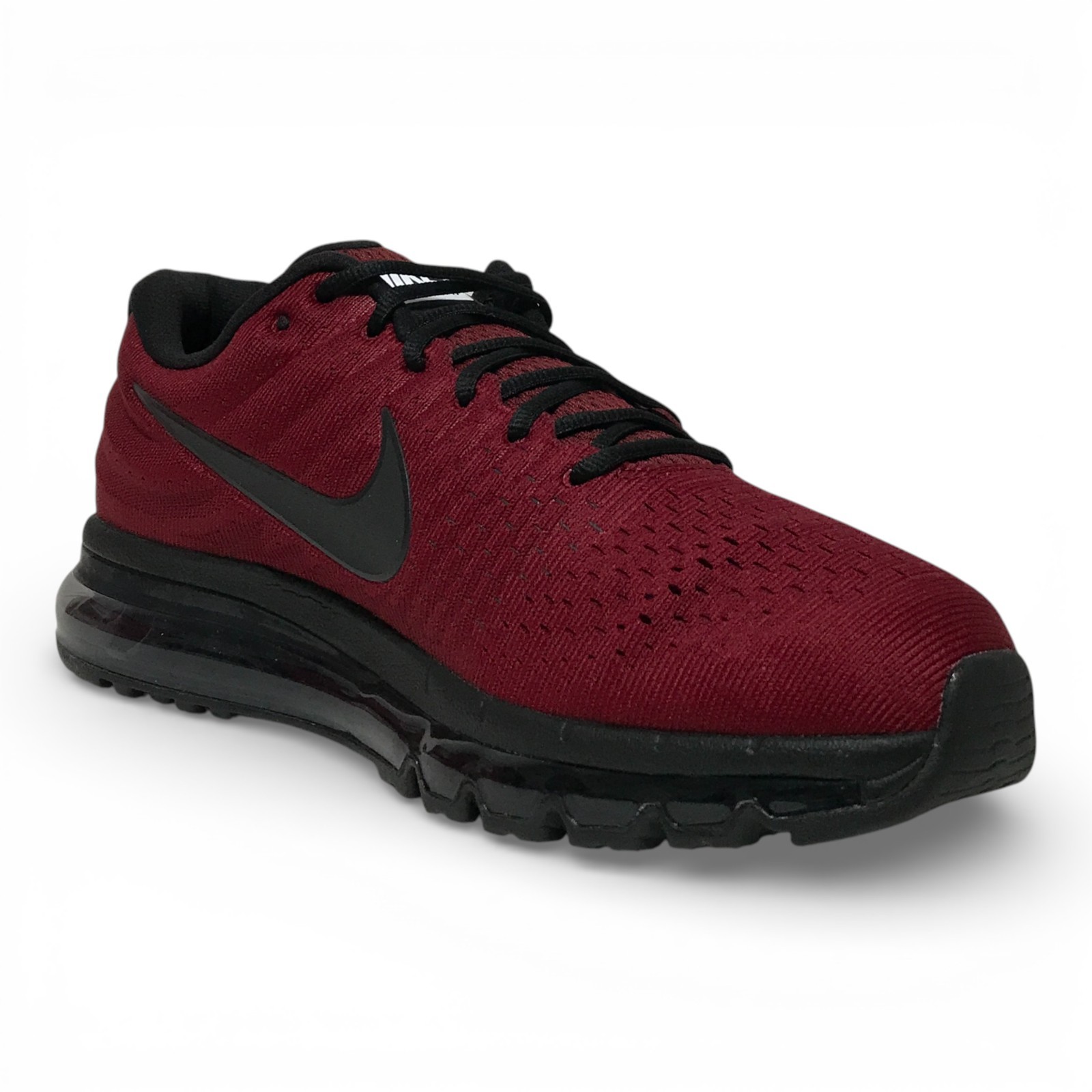 Nike Air Max 2017 Team Red Black Running Training Shoes Men's Multiple Sizes