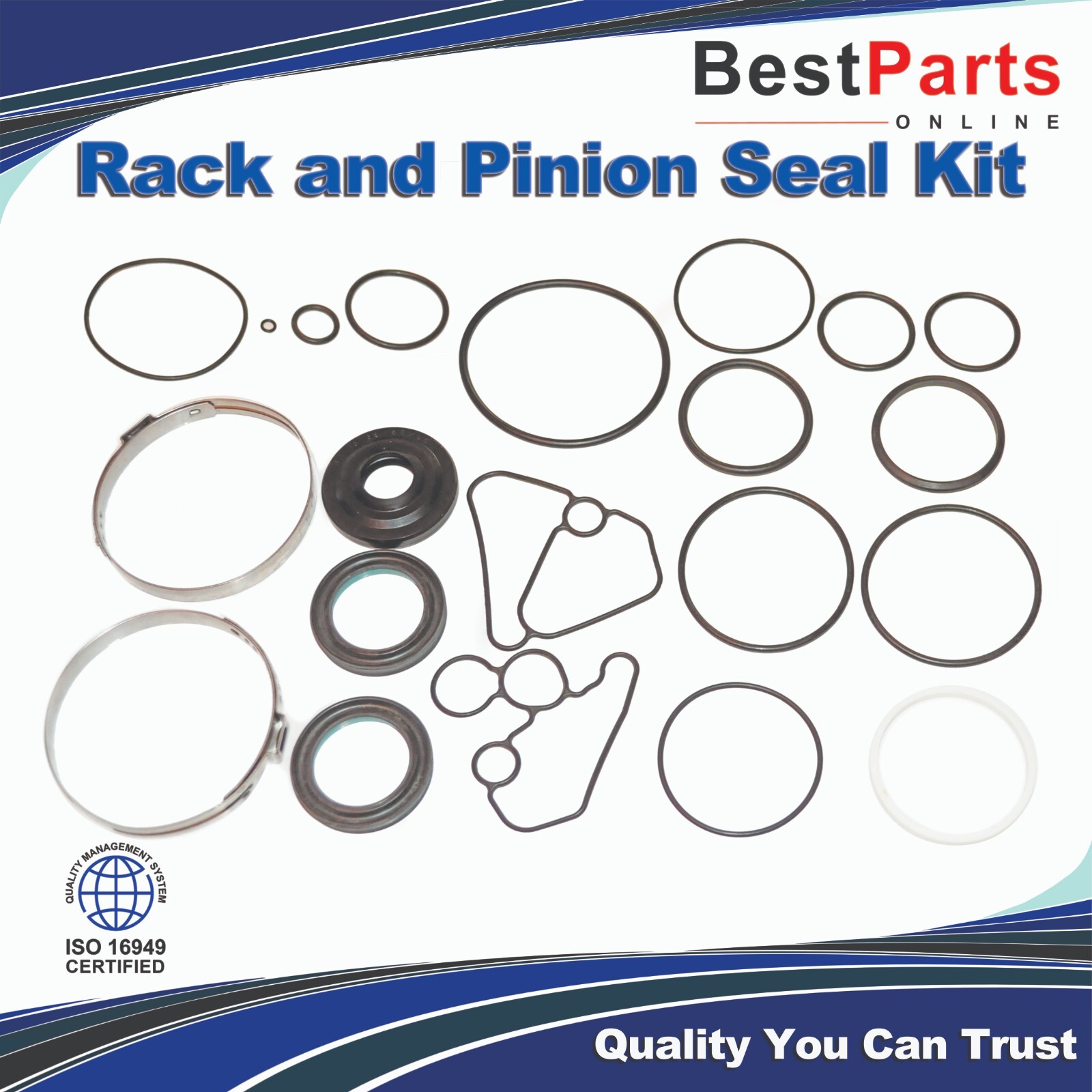 Rack & Pinion Seal Kit for Honda Accord 1990-1993 2DR, 4DR, & Wagon
