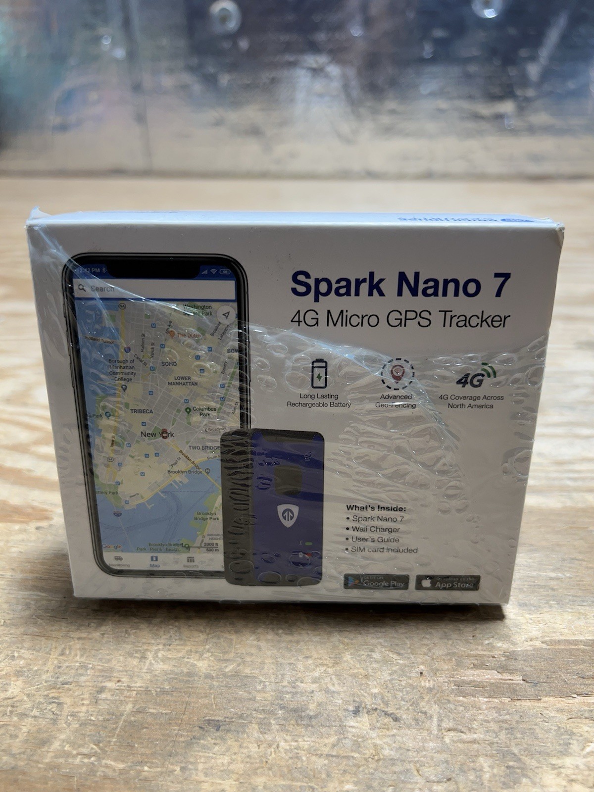 Brickhouse security Spark nano 7  , 4G Micro GPS Tracker