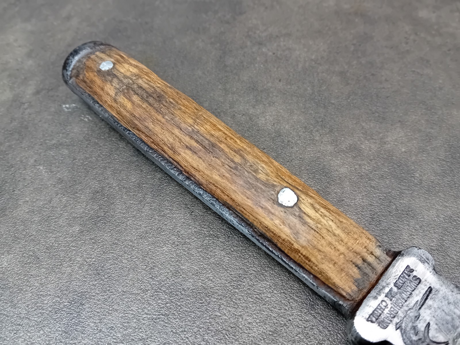Vintage Swordfish Crate Axe Hammer