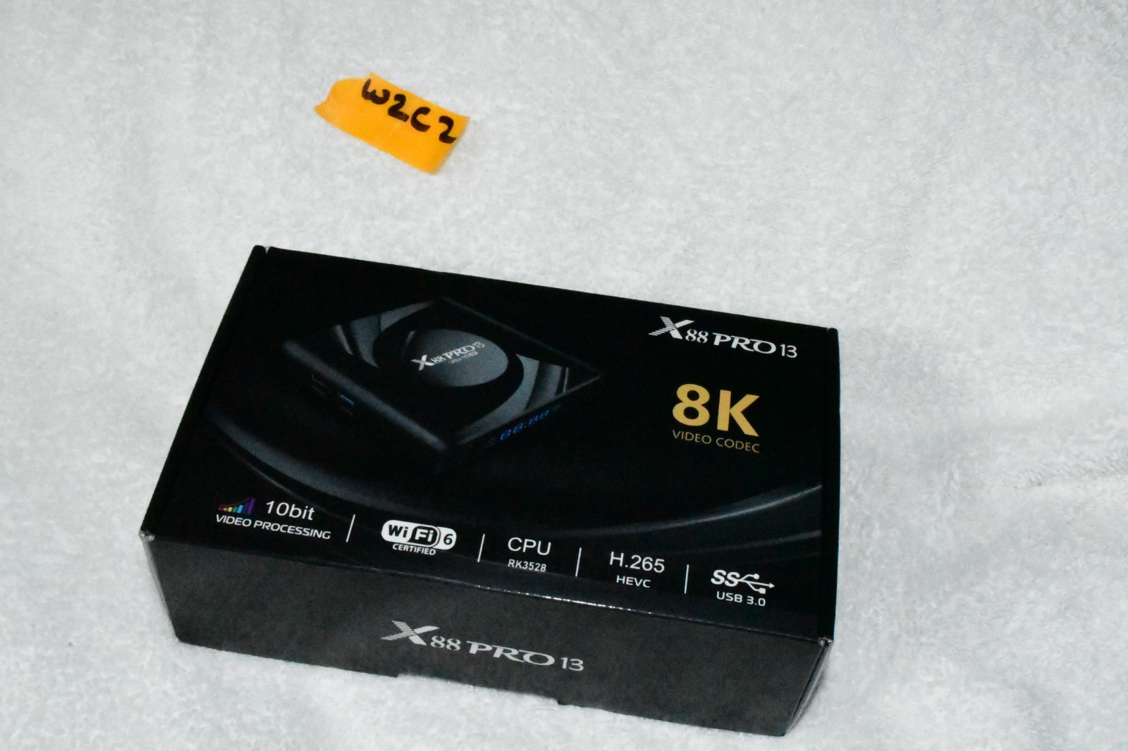 +X88 PRO 13 RK3528 Box 4G+64G Wifi6 BT 4K H.265 Video Codec NEW W2C2