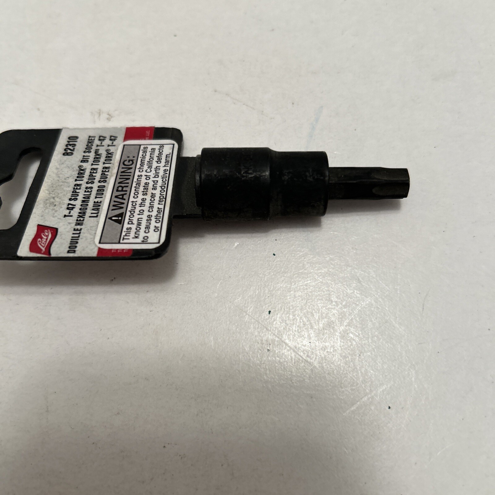 Lisle Tools T47 Torx Socket Driver - 3/8" Drive - 82310, New