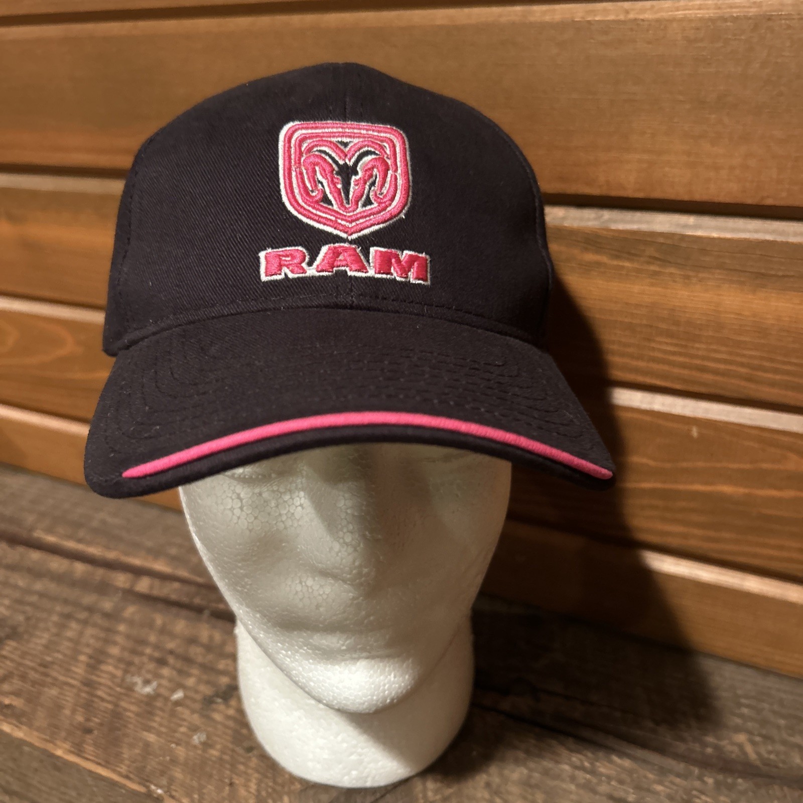 Hot Pink Dodge Ram Truck Hat Adjustable NEW