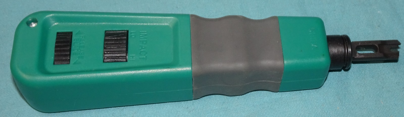 == Commercial Electric Impact Punch Down Tool with 110 Blade # 898 110