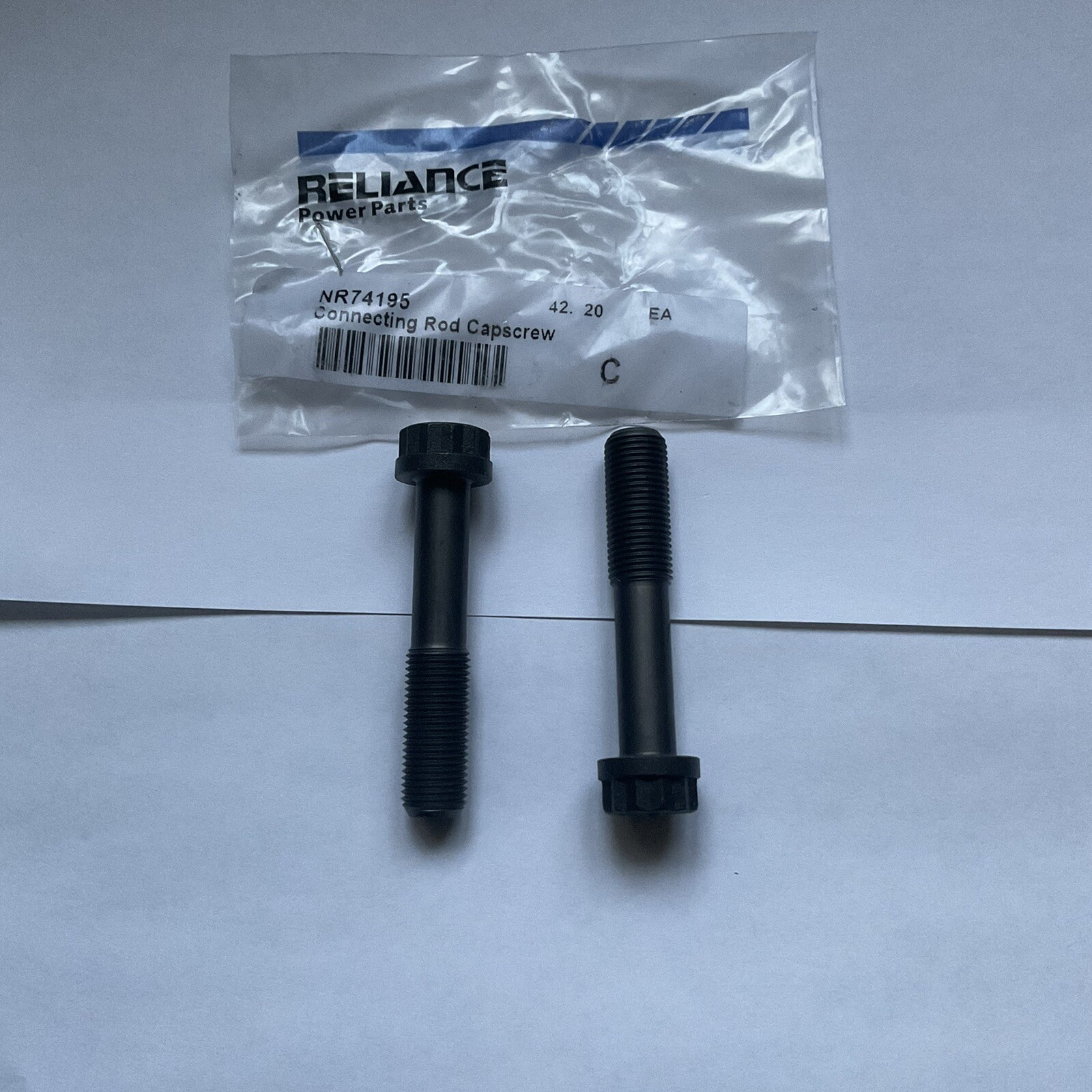 {2 PCS} Connecting Rod Cap Screw / Bolt R74195 For John Deere 6414, 6068, 4276 +