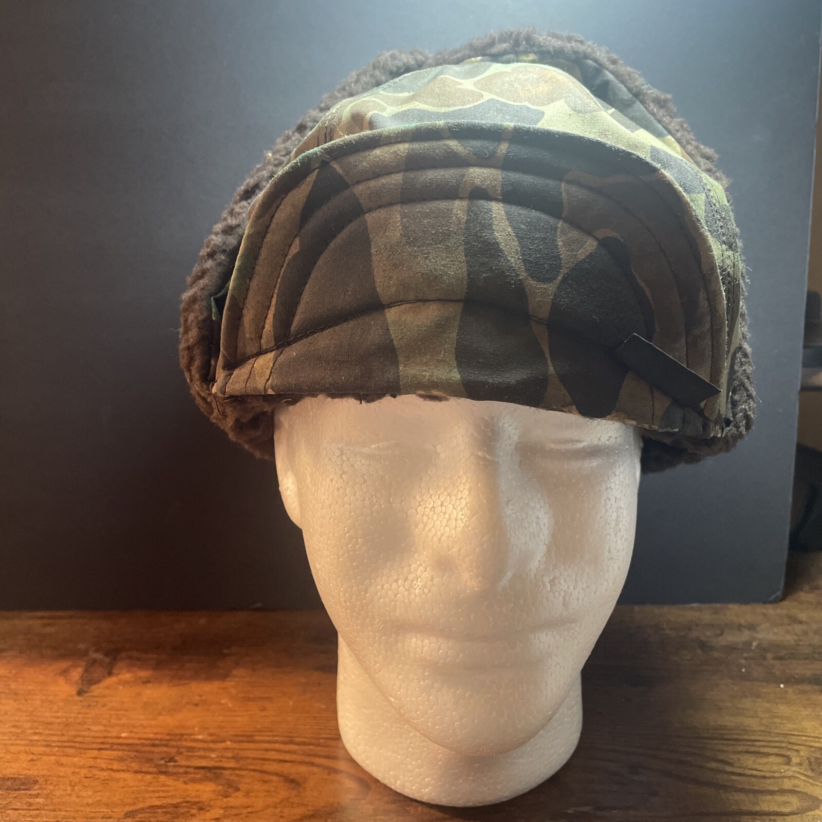 Trapper Hat Mens Insulated Gore Tex Cap Camo Hunting Adjustable