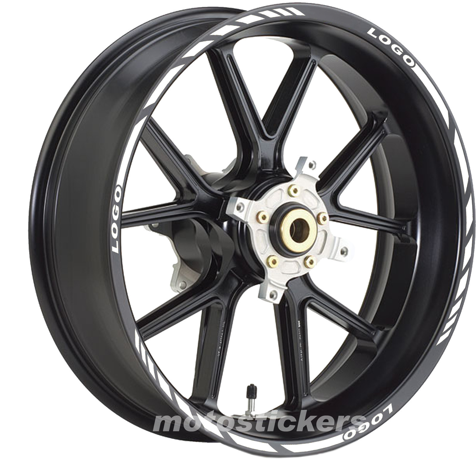 Suzuki Bandit 600 - Sticker Wheel - Set Wheels Model Racing Logo