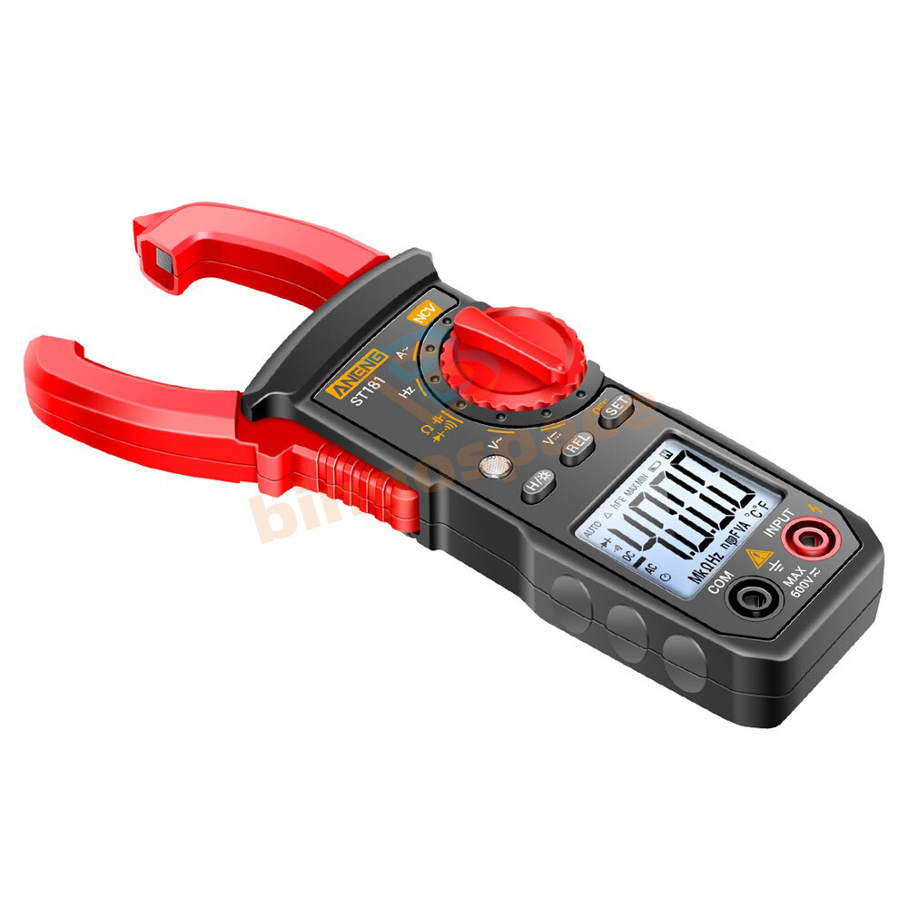 ANENG Digital Clamp Meter AC DC Current Multimeter Ammeter Voltage Tester ST183