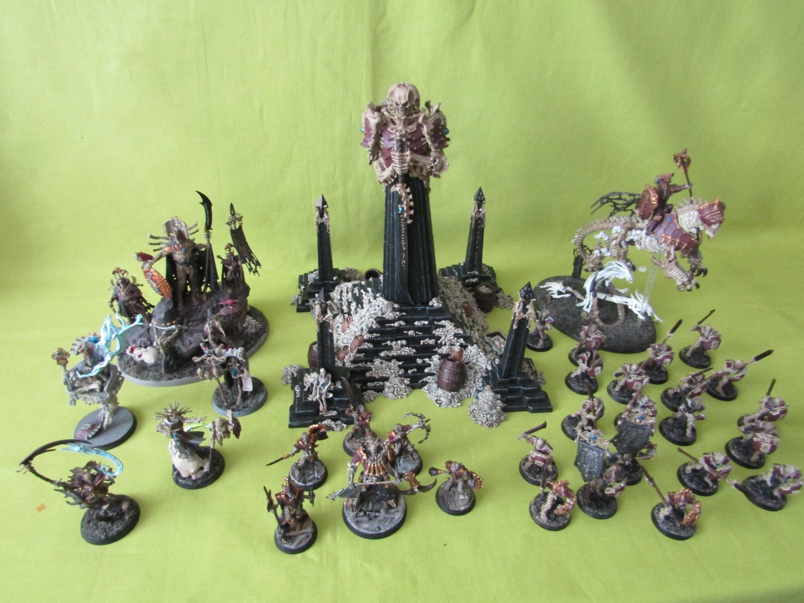 WARHAMMER AOS OSSIARCH BONEREAPERS PAINTED ARMY - MANY UNITS TO CHOICE FROM