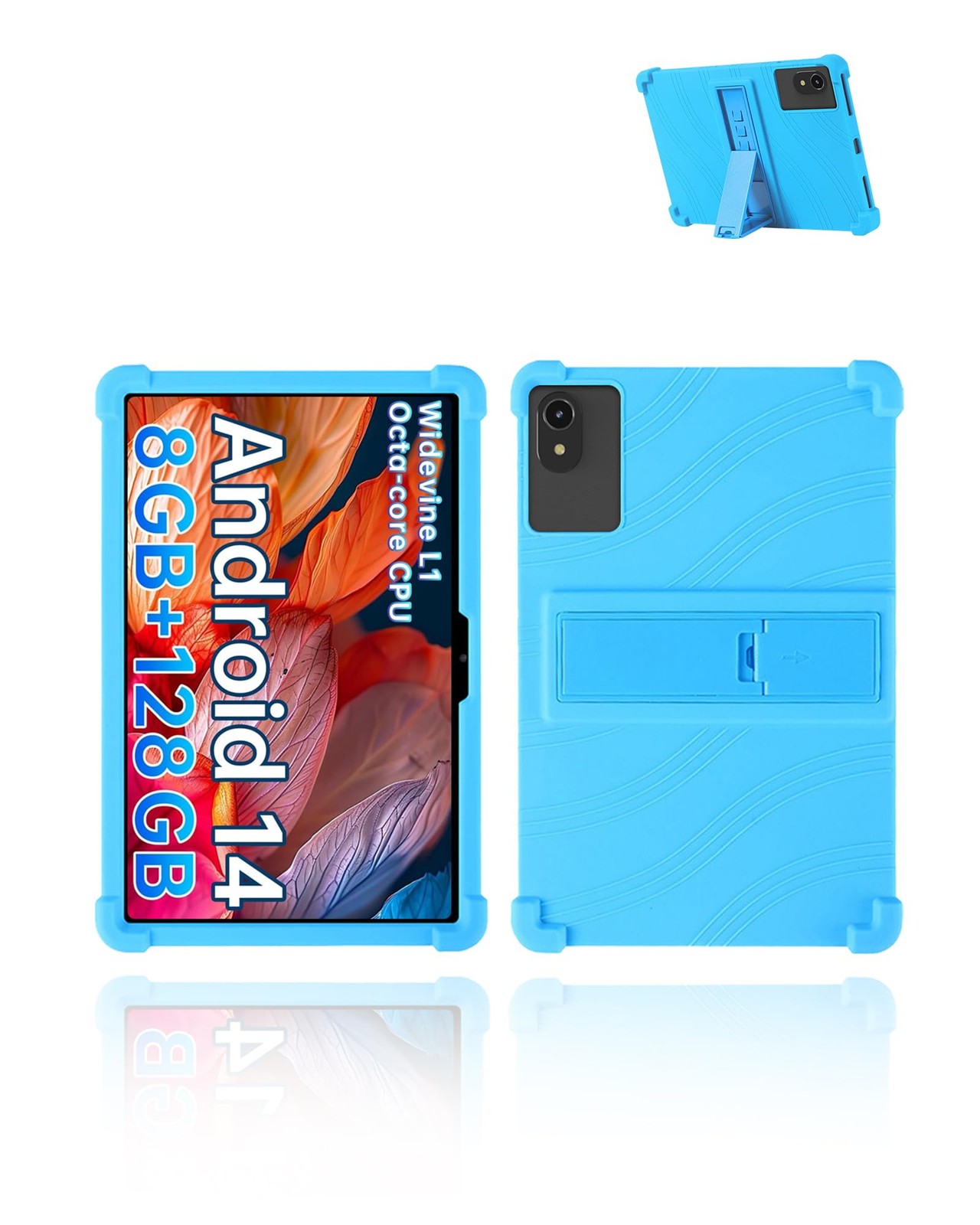 for ApoloSign EP1095T Tab 11 Android 14 Tablet,11 inch Tablets SKYBLUE