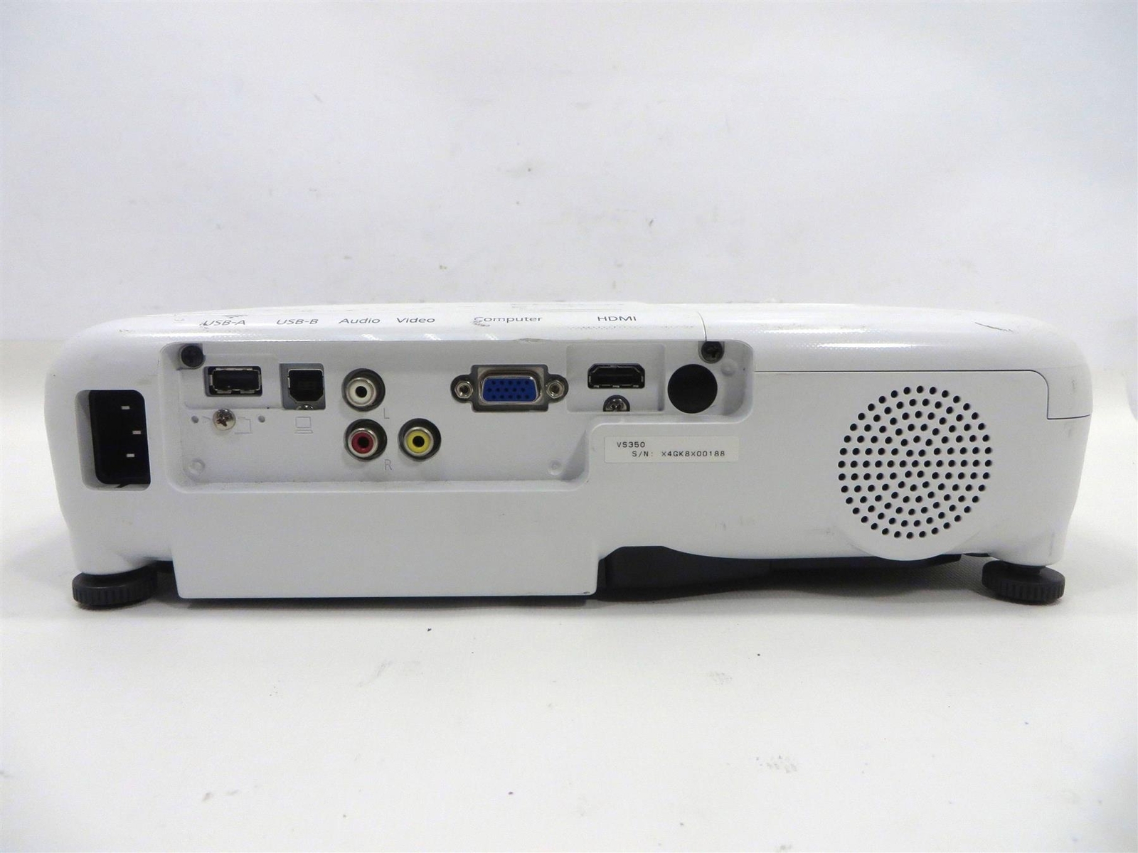 Epson VS350 3LCD HD Projector - Lamp Runtime : 00 Hrs