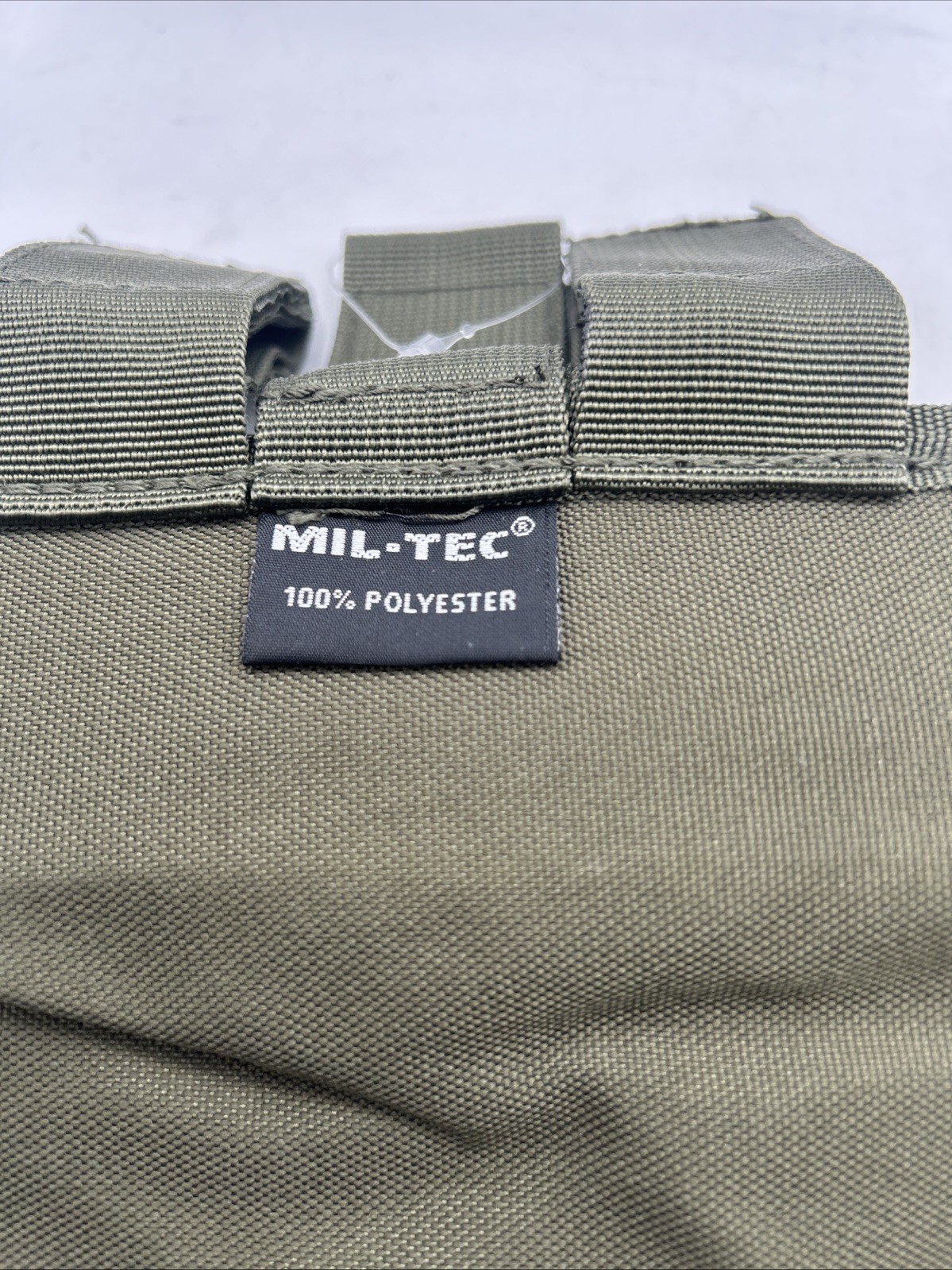 Mil-Tec Empty Shell Pouch OD Green 100% Polyester NOS 16156001