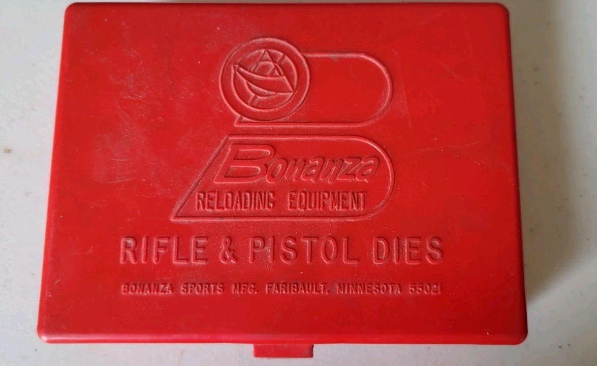 Vintage Bonanza Sports Mfg. reloading die set 350 Rem.