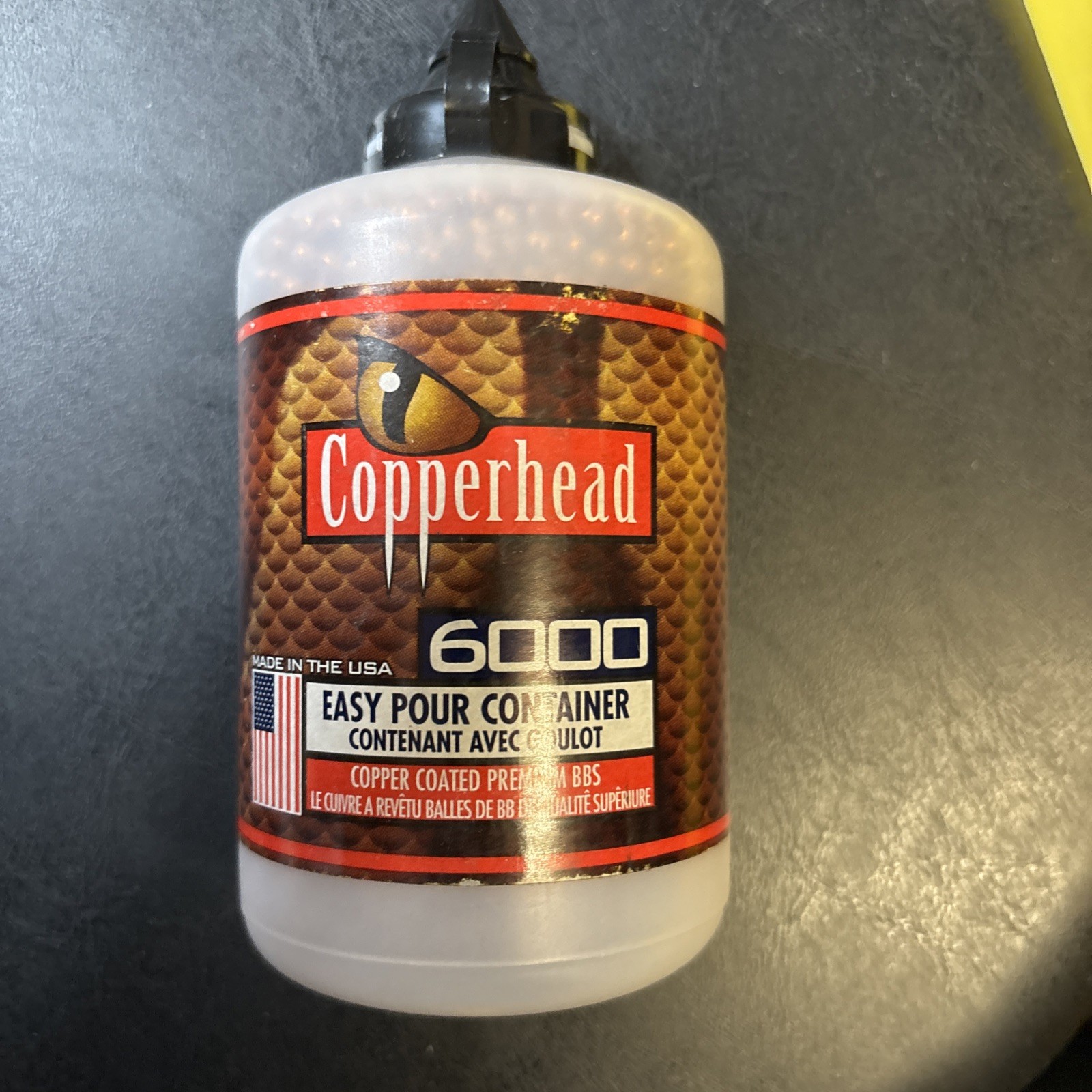 Crosman Copperhead BBs 4.5mm Per 6000 767 Brand New