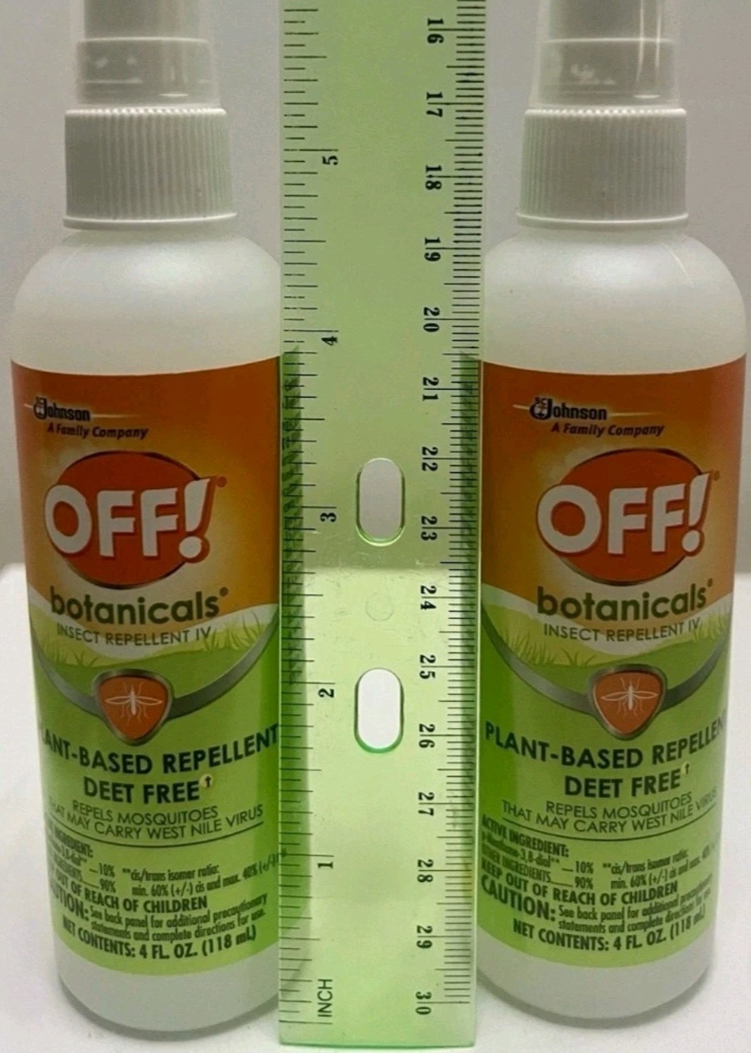🌈Off! Botanicals Plant-Based Insect Repellent spray 4oz x 2 Bottles = 8oz