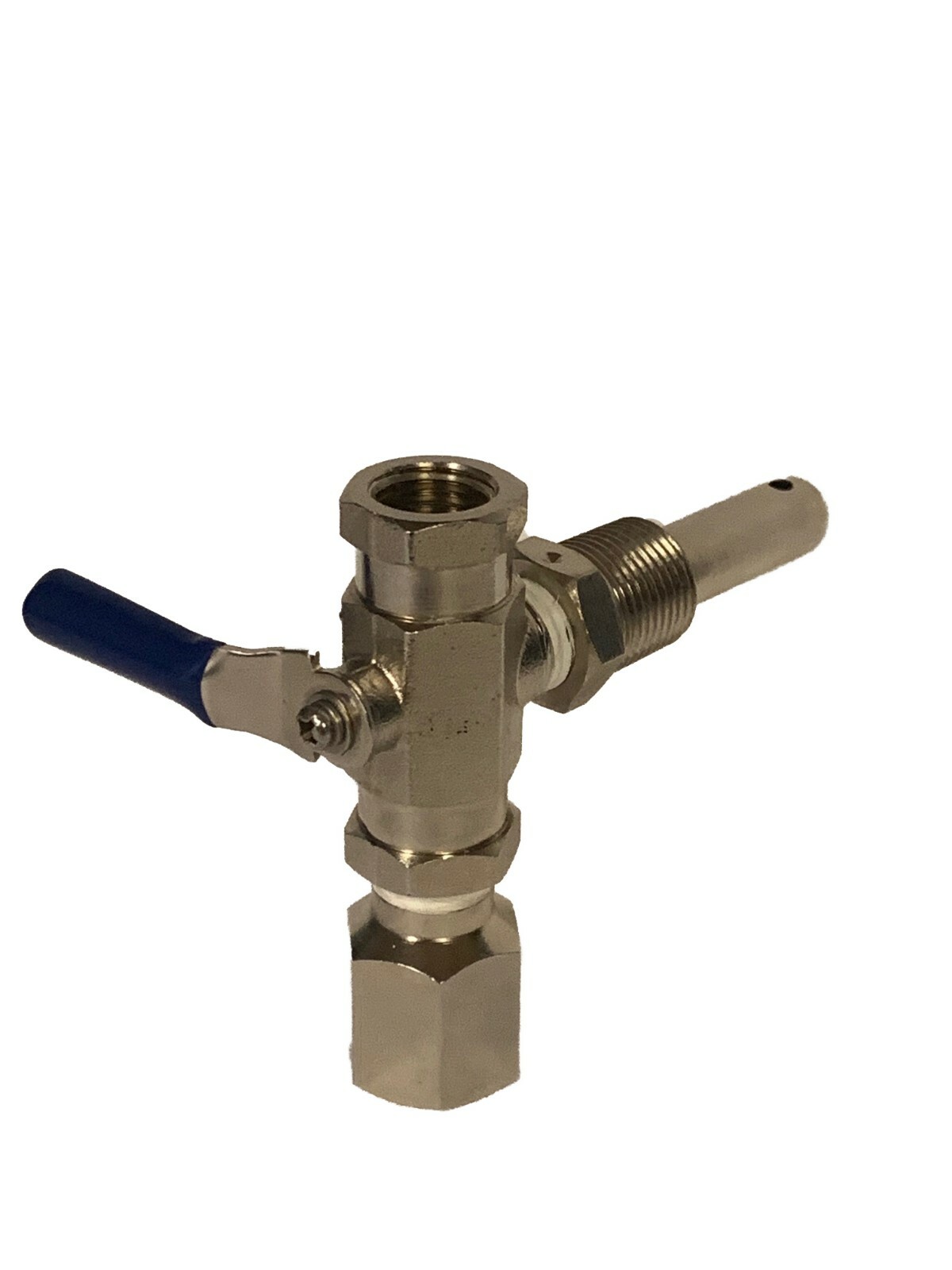Fire Hydrant Flow Diffuser Pitot tube assembly with snubber, 1/4" Bleeder Valve