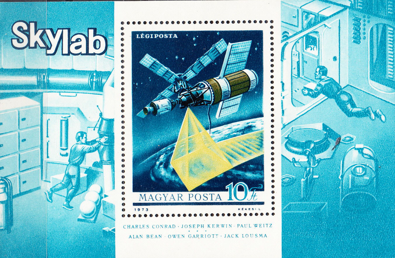 W HUNGARY C346 SPACE SKYLAB