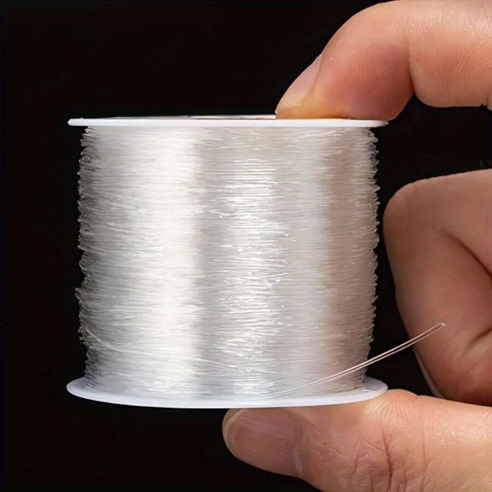 Elastic Bracelet String Cord Stretch Bead Cord for Transparent 328ft/100m Thread