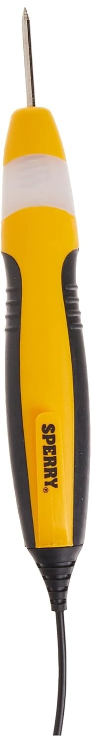 Sperry Instruments Heavy Duty Continuity Tester, 2 Range, 36 inch lead, Yellow