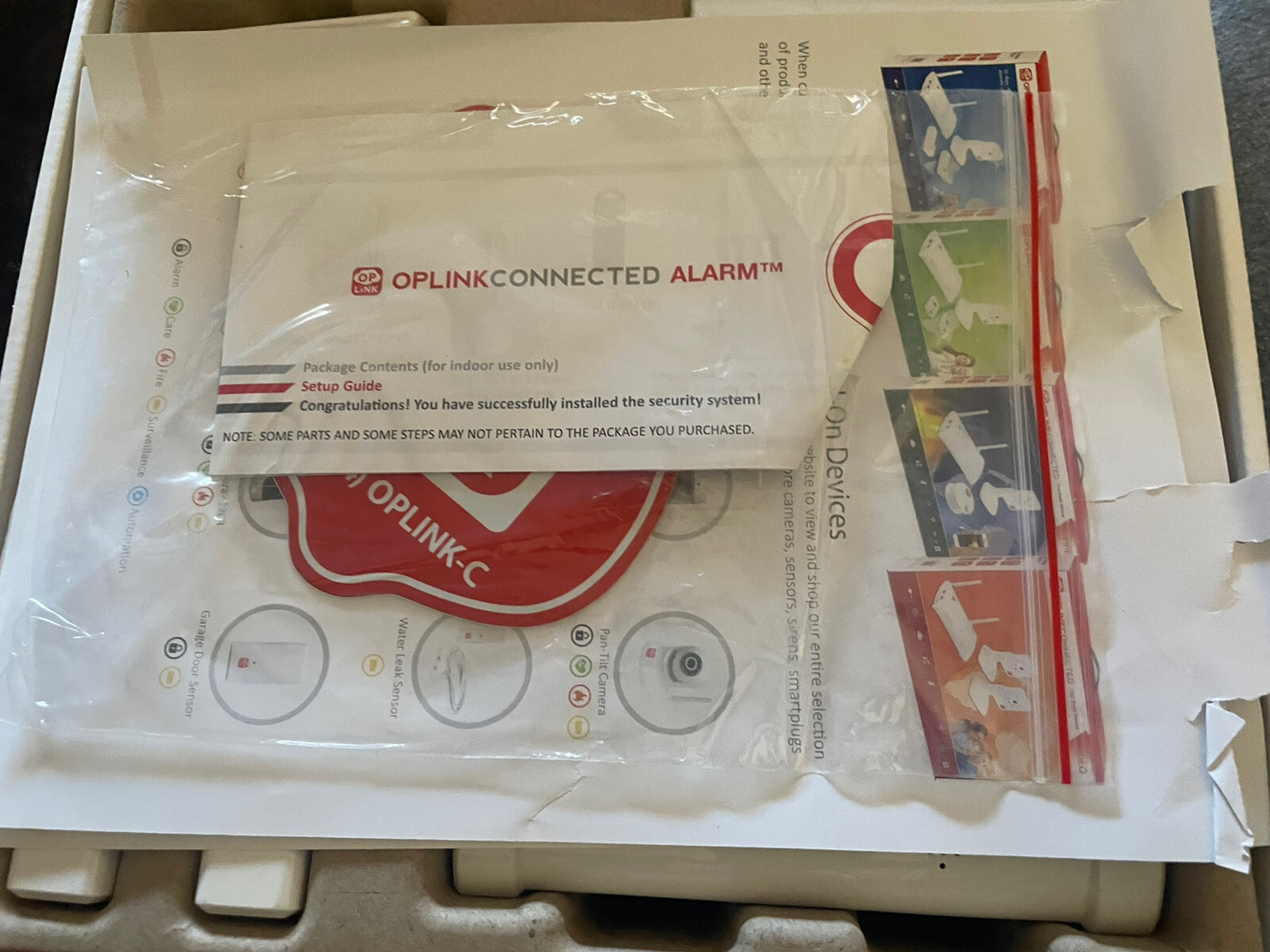 Oplink Alarm Shield Security System