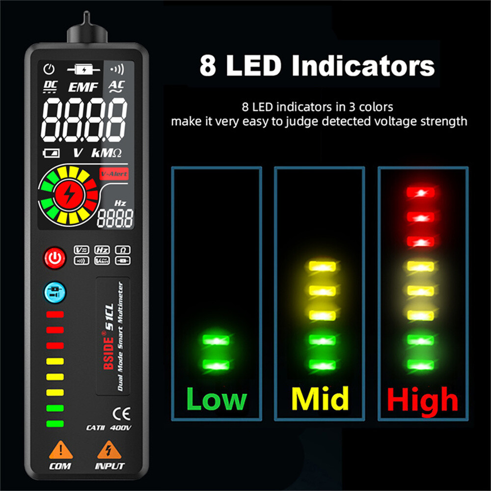 Smart Multimeter Automatically Identifies Line Break for Electrician Maintenance