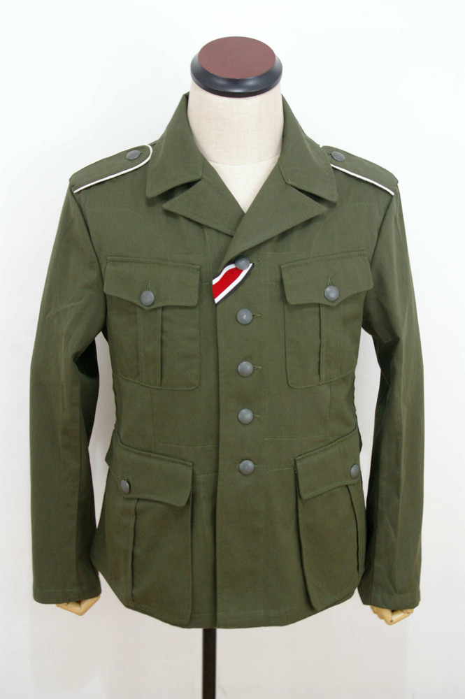 WWII DAK/Tropical Afrikakorps olivebrown field tunic 1st pattern/M40 XL ONLY