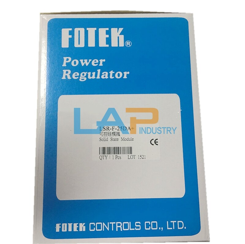 1Pcs New For FOTEK LSR-F-25DA+ 220V Power Regulator Solid State Relay