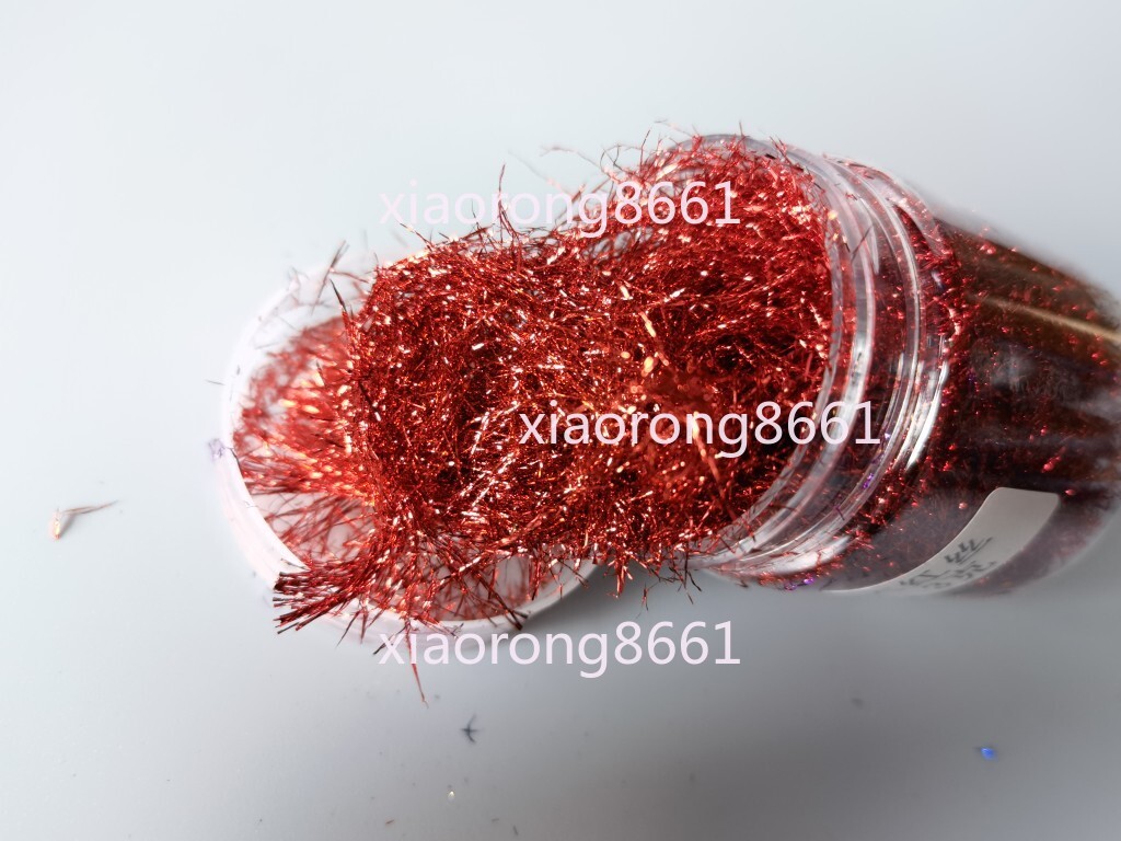 1PC For DIY Chopped Carbon Fiber Short Cut Forging Color Plastic Filament 5g