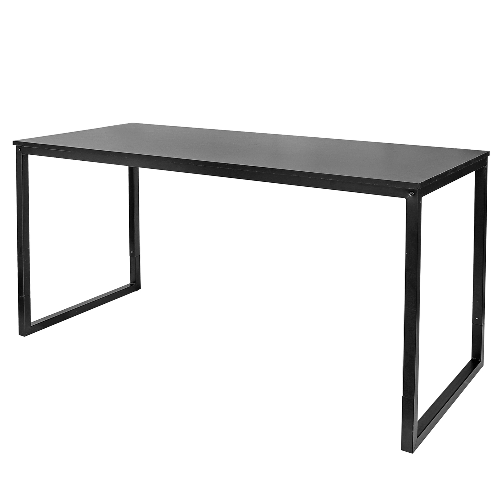 47" Computer Writing Desk Modern Study Office Desk Corner Table Espresso Style