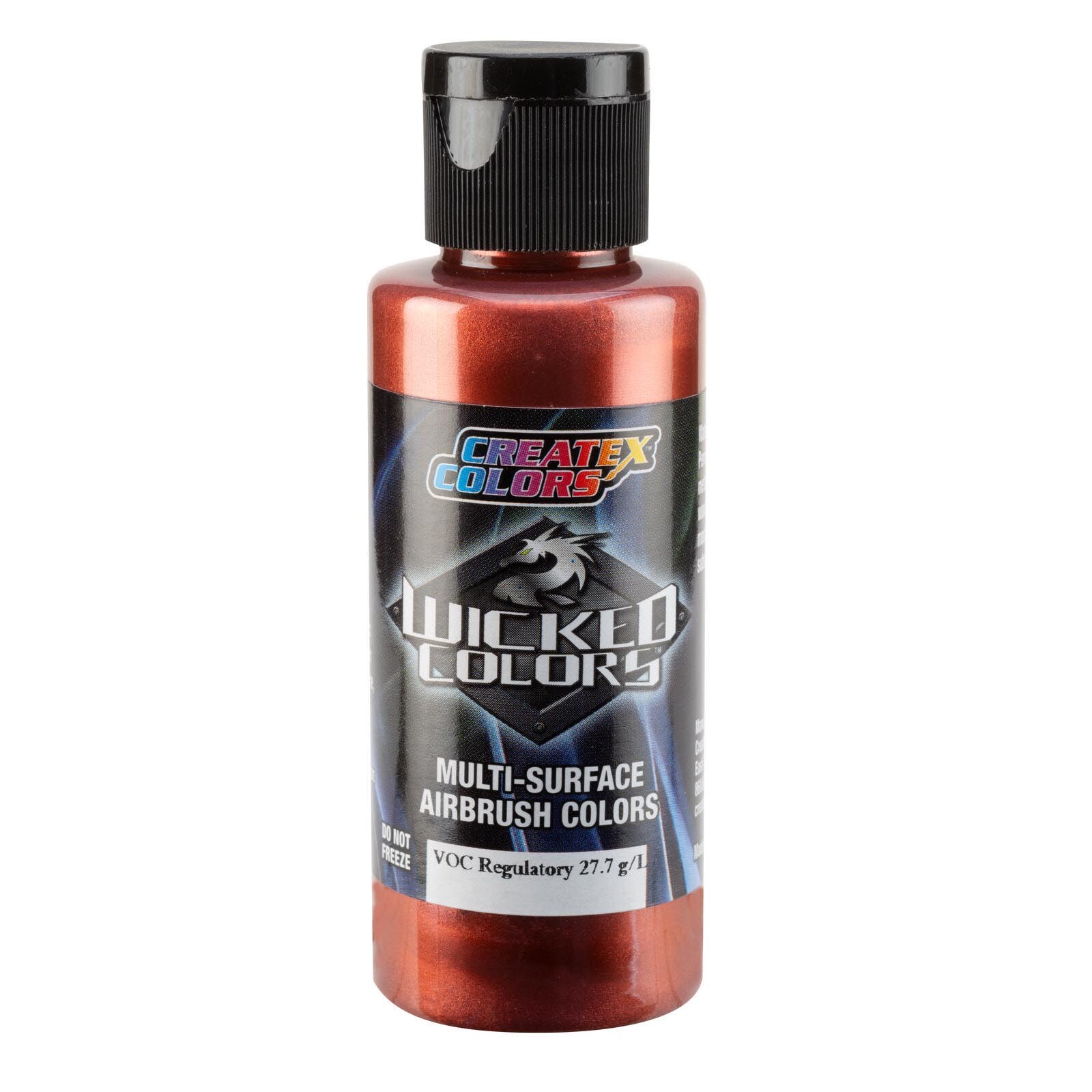Createx Wicked Colors W446-02 Cosmic Autumn Red 2oz. Airbrush Paint