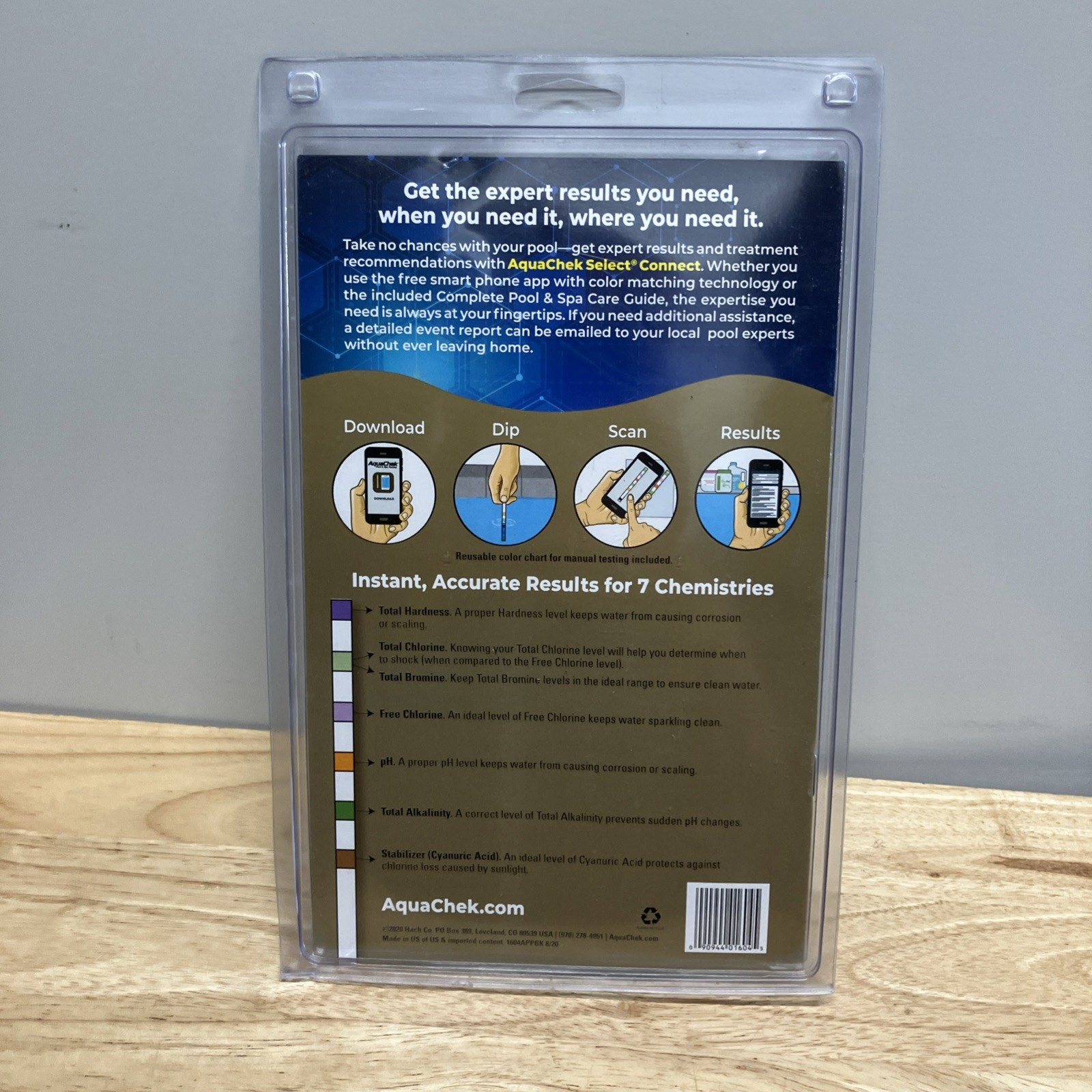 AQUACHEK SELECT CONNECT TEST STRIPS KIT