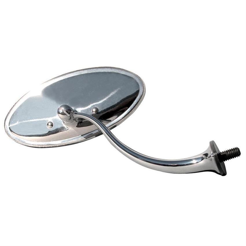 RH Oval Head Swan Neck Mirror