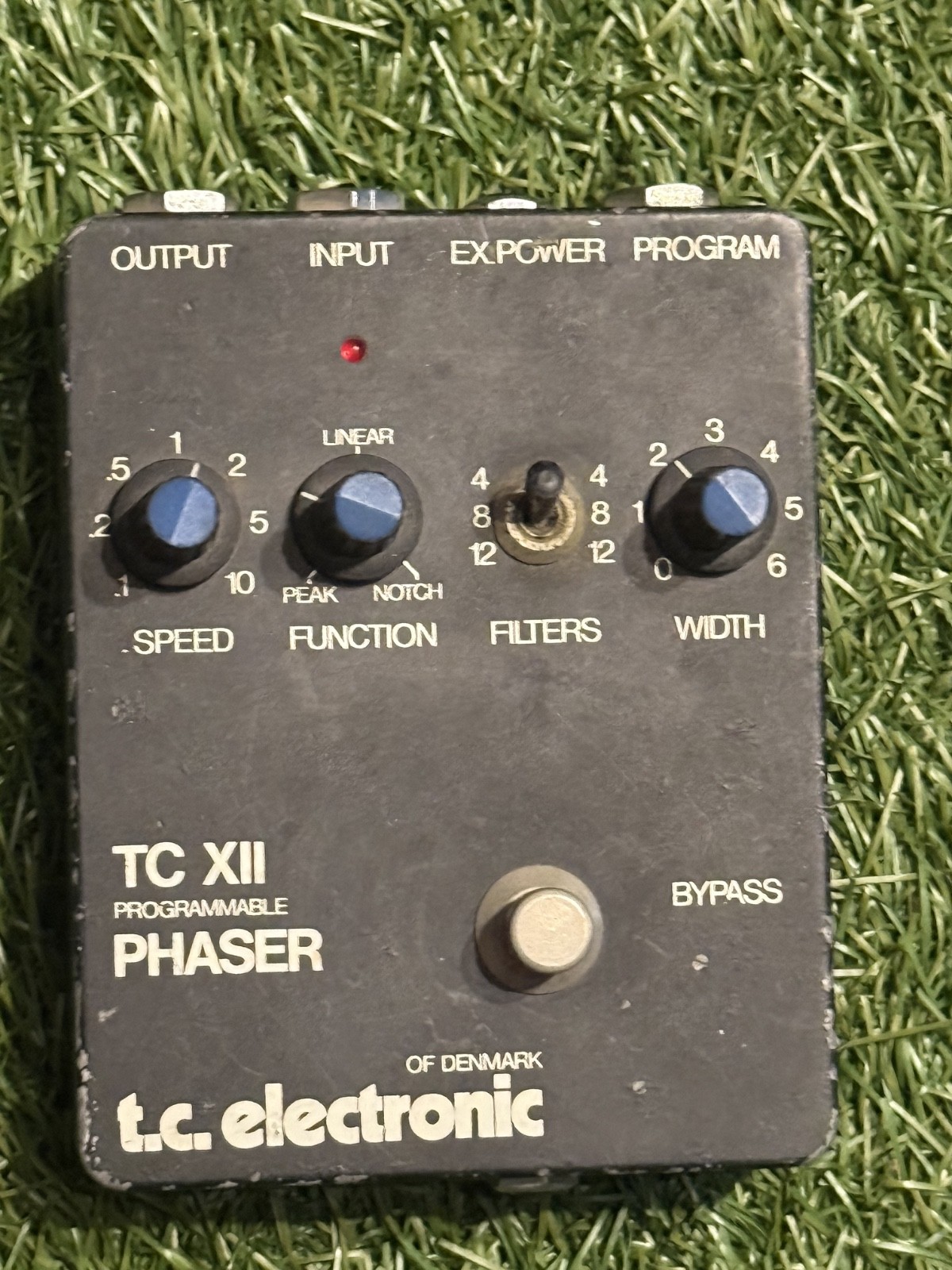 T.C. Electronic TC XII Programmable Phaser WORKS! Guitar effects pedal