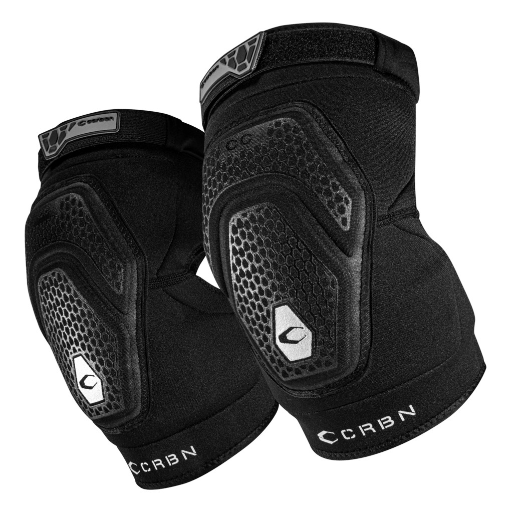 Carbon Paintball CRBN CC Knee Pad LARGE Black ** FREE SHIPPING **