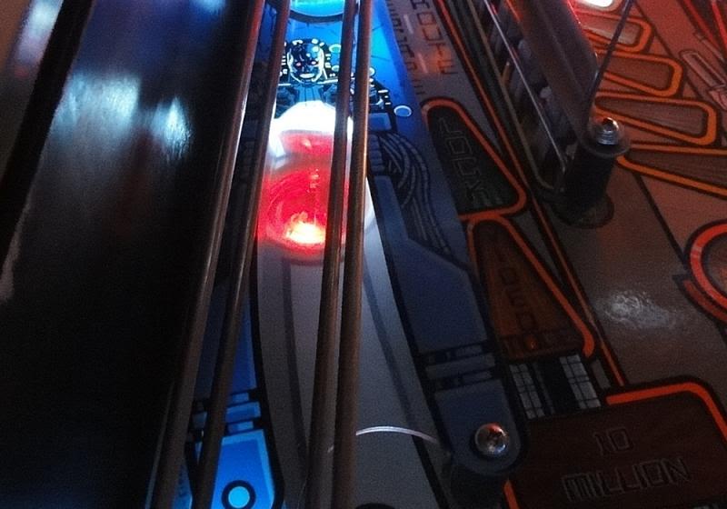 TERMINATOR 2 T2 Pinball Dual Saucer Scoop Light Mod
