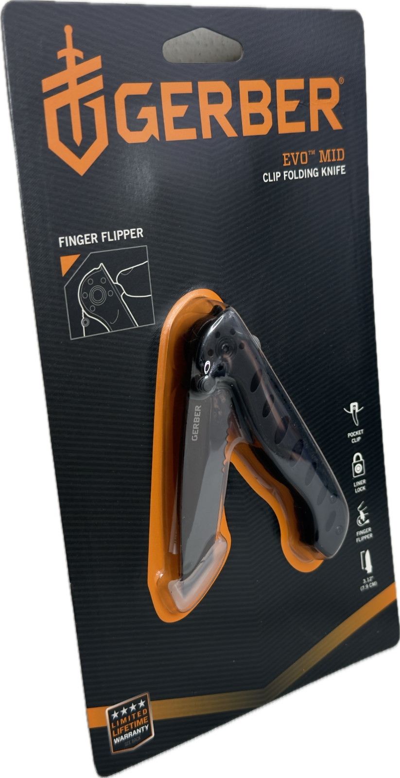 Gerber 31-000486 EVO Mid Clip Folding Knife (Sealed/Unused)