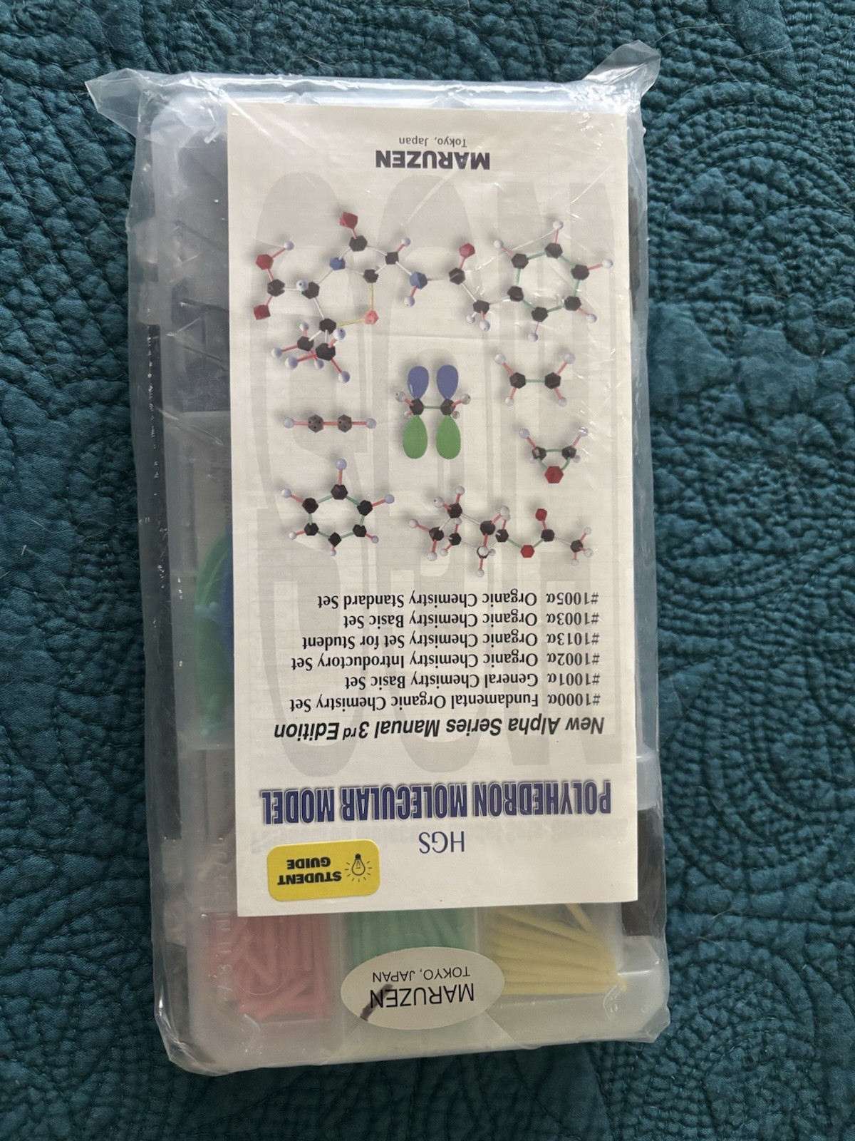 Organic Chemistry Basic Set HGS #1003 Polyhedron Molecular Model Kit