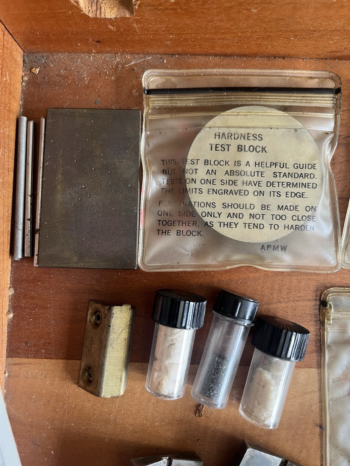 Ames DoAll Precision Hardness Tetster Model S - w/ Case & Various Parts UNTESTED