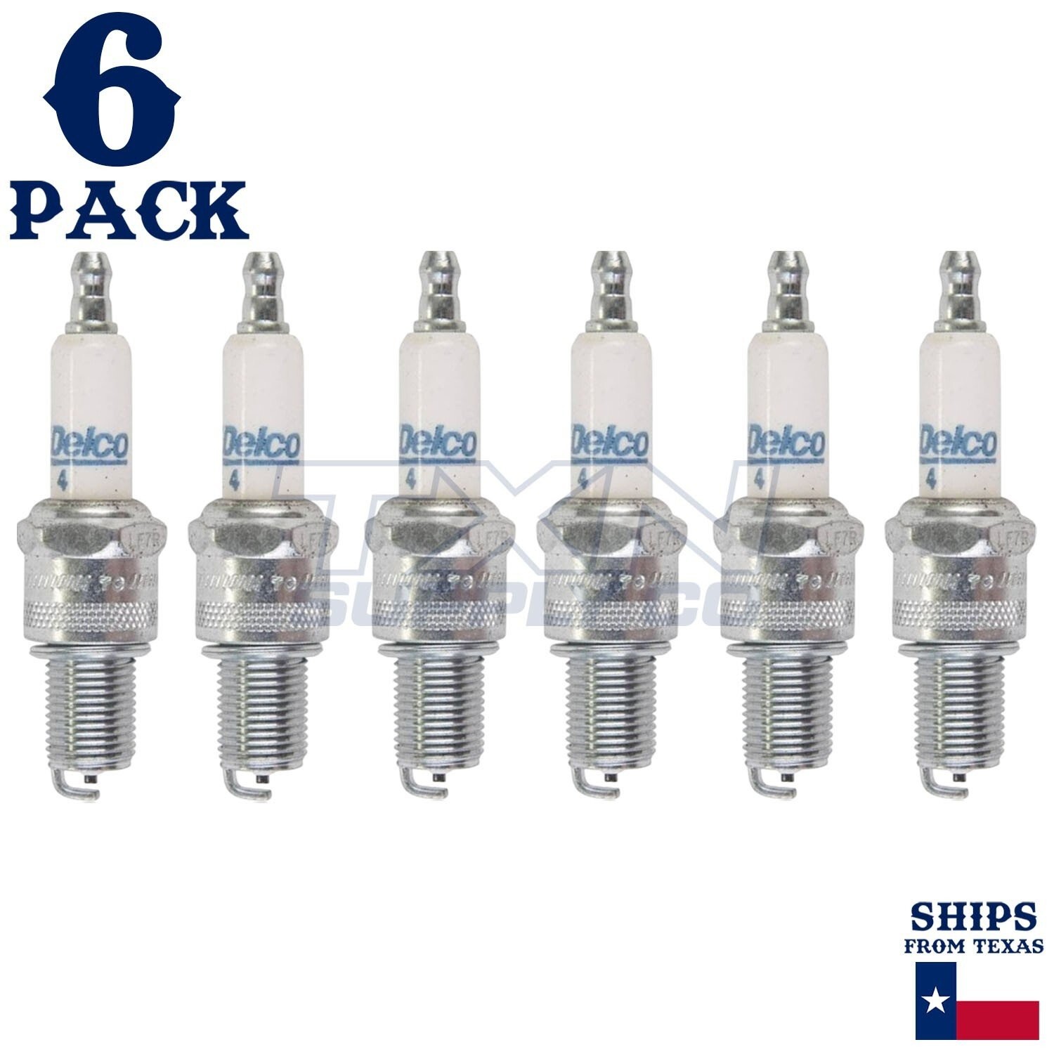 6 Pack ACDelco Platinum Spark Plugs 1982-1984 for Ford Fairlane 4.0L ps