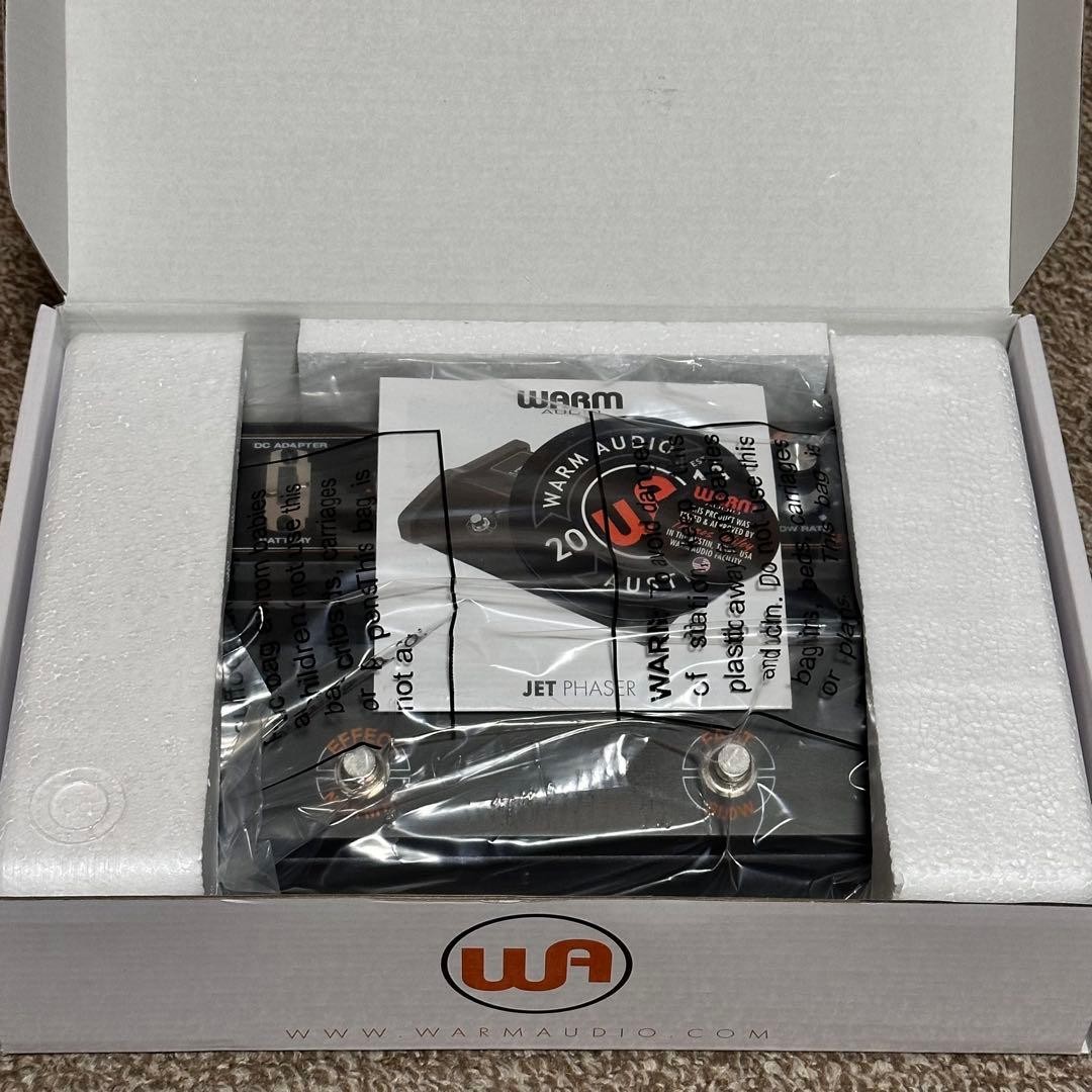 WARM AUDIO JET PHASER 6 Mode Phaser Brand New Condition