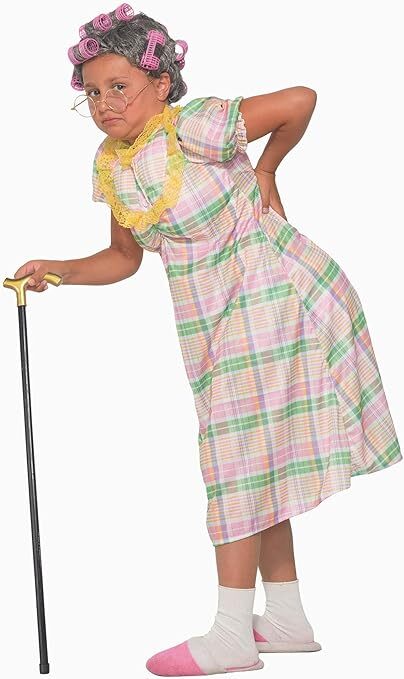 Kids Aunt Gertie Wig