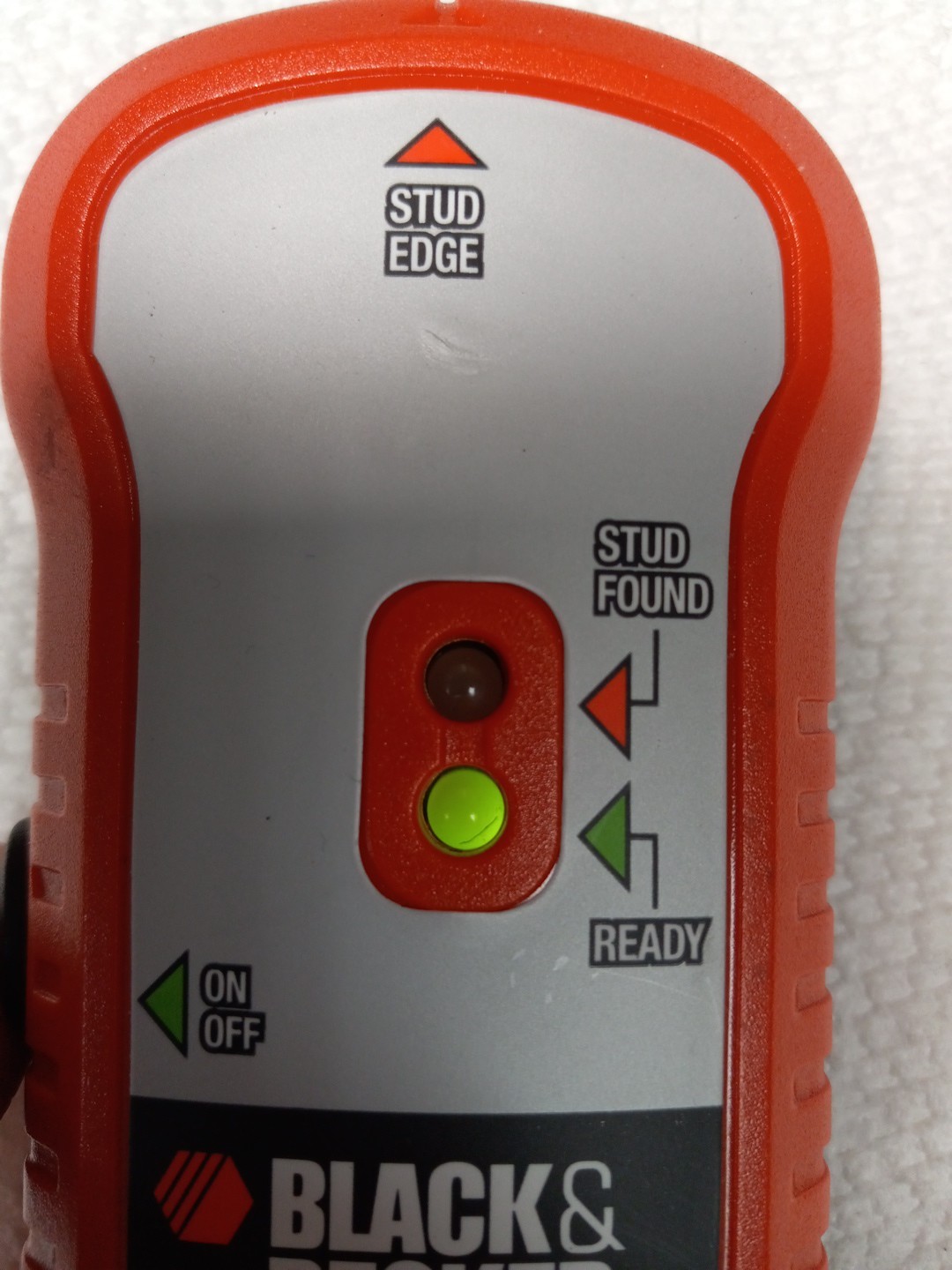 Black and Decker SF100 Stud & Metal Sensor Finder LED Indicators