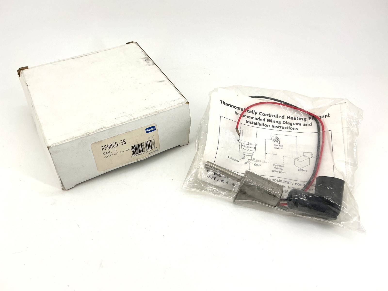 New Haldex FF9860-36 Heater Kit Heating Element 30/45F 24V