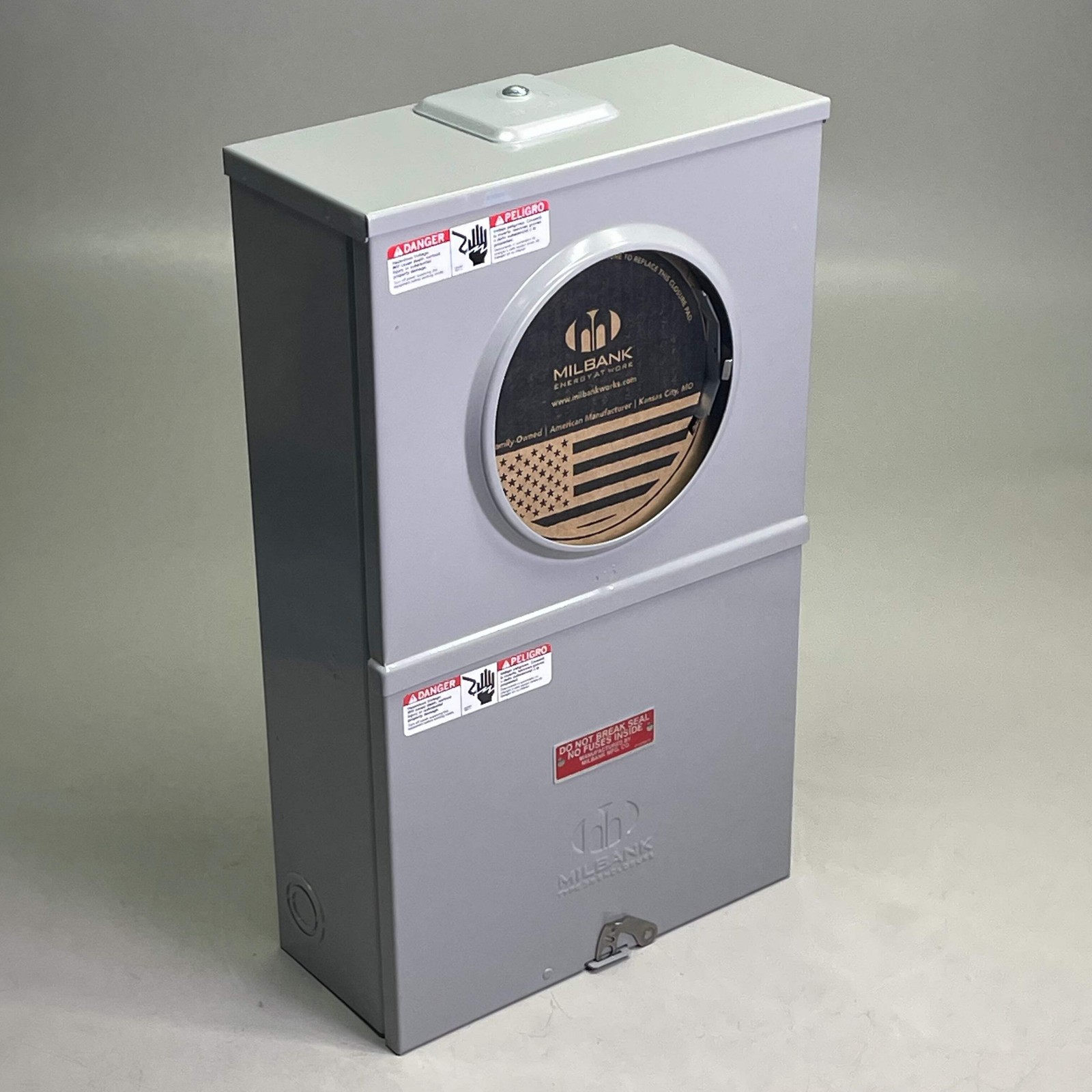 MILBANK Ringless Meter Socket 20A CT Rated Pre-Wired RL 600 Volt UC4288-XL-WC-81