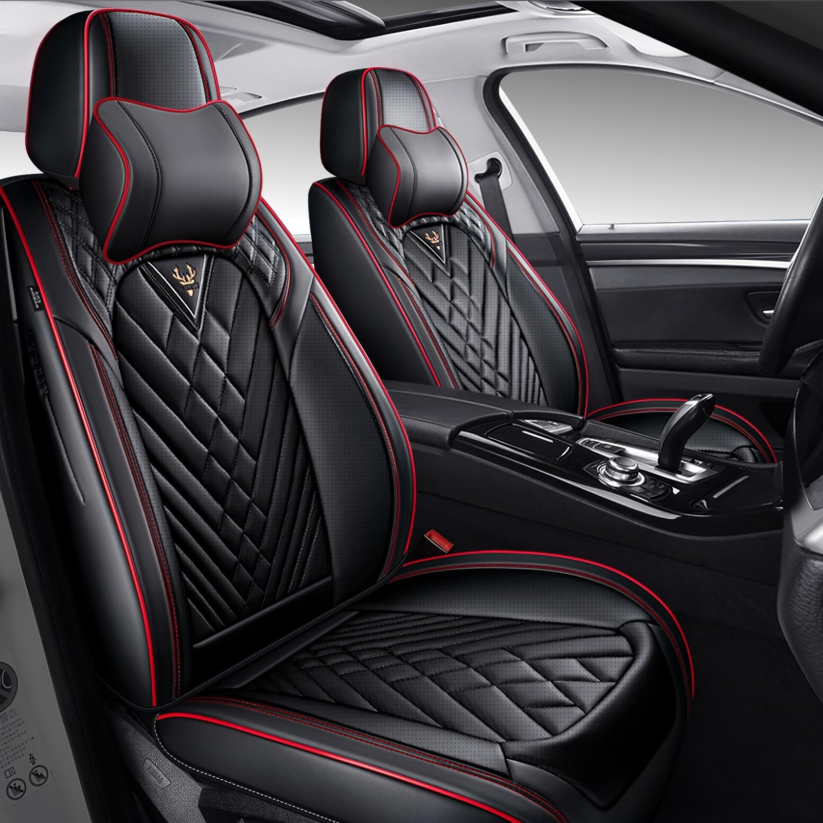 Car Seat Covers Fit for Toyota Corolla 1999-2026,Waterproof Premium Leather S...