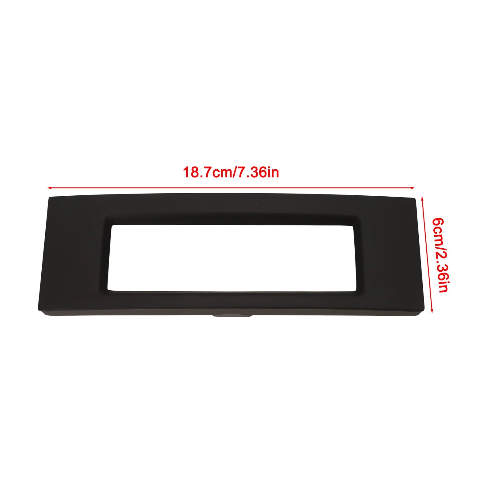 Sleek Black Frame Design for RD4 Car Multifunctional For CD Player Use