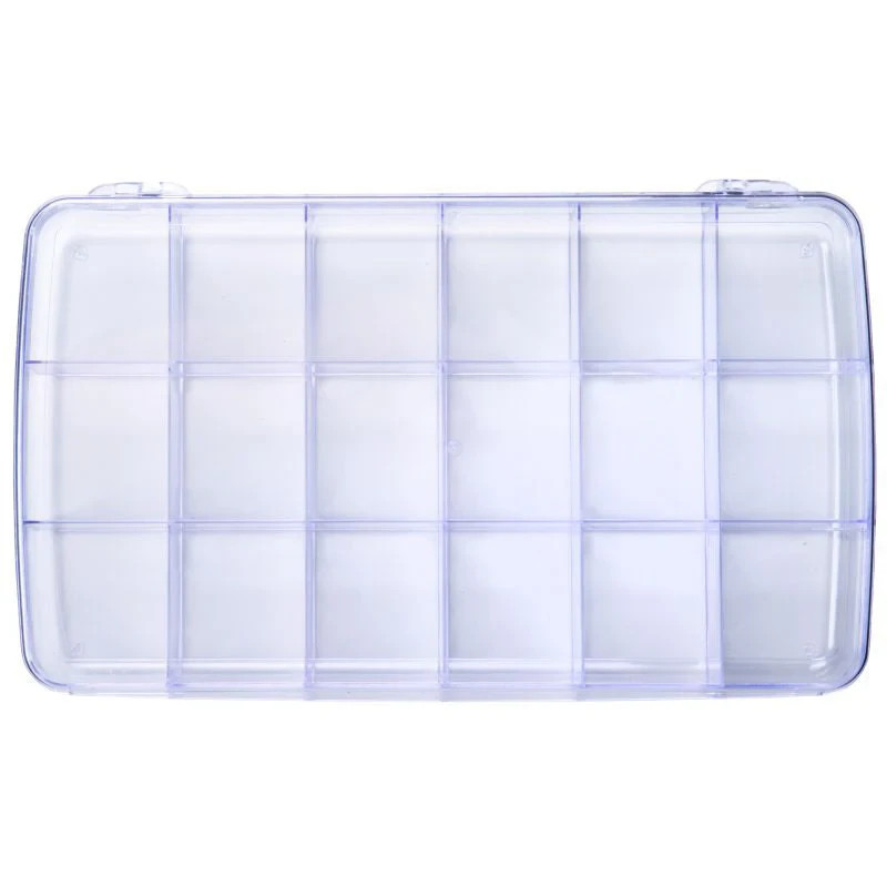 Flambeau 6766CD Crystal Clear 18 Compartment Box