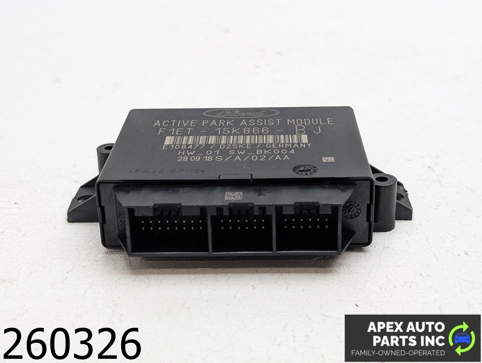 OEM 2019 Ford Escape 2.0L Parking Assist Control Module