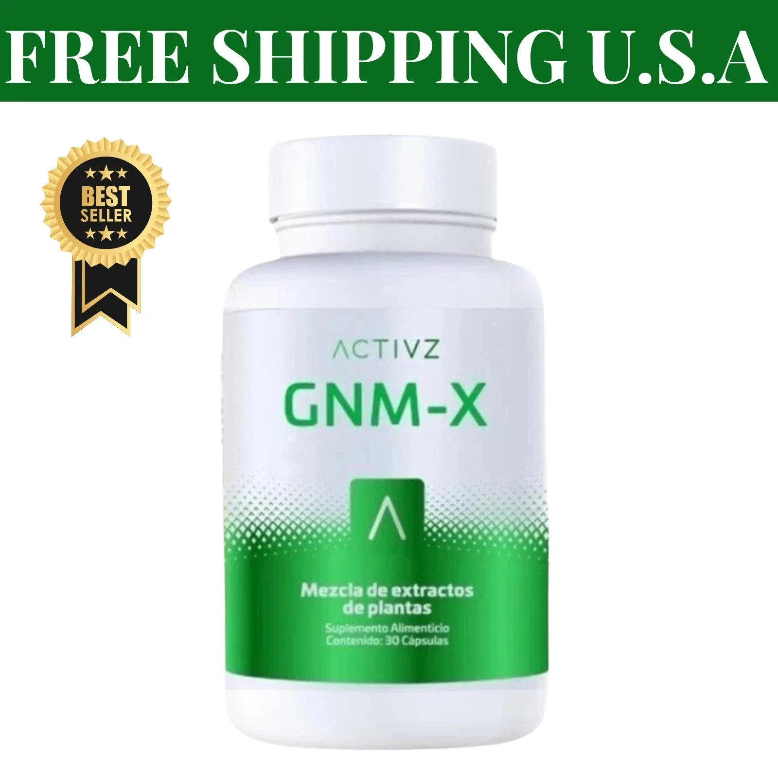 NEW ACTIVZ GNM-X Nrf2 Activator for Genetic Cellular Defense 30 Cap NEW LOGO